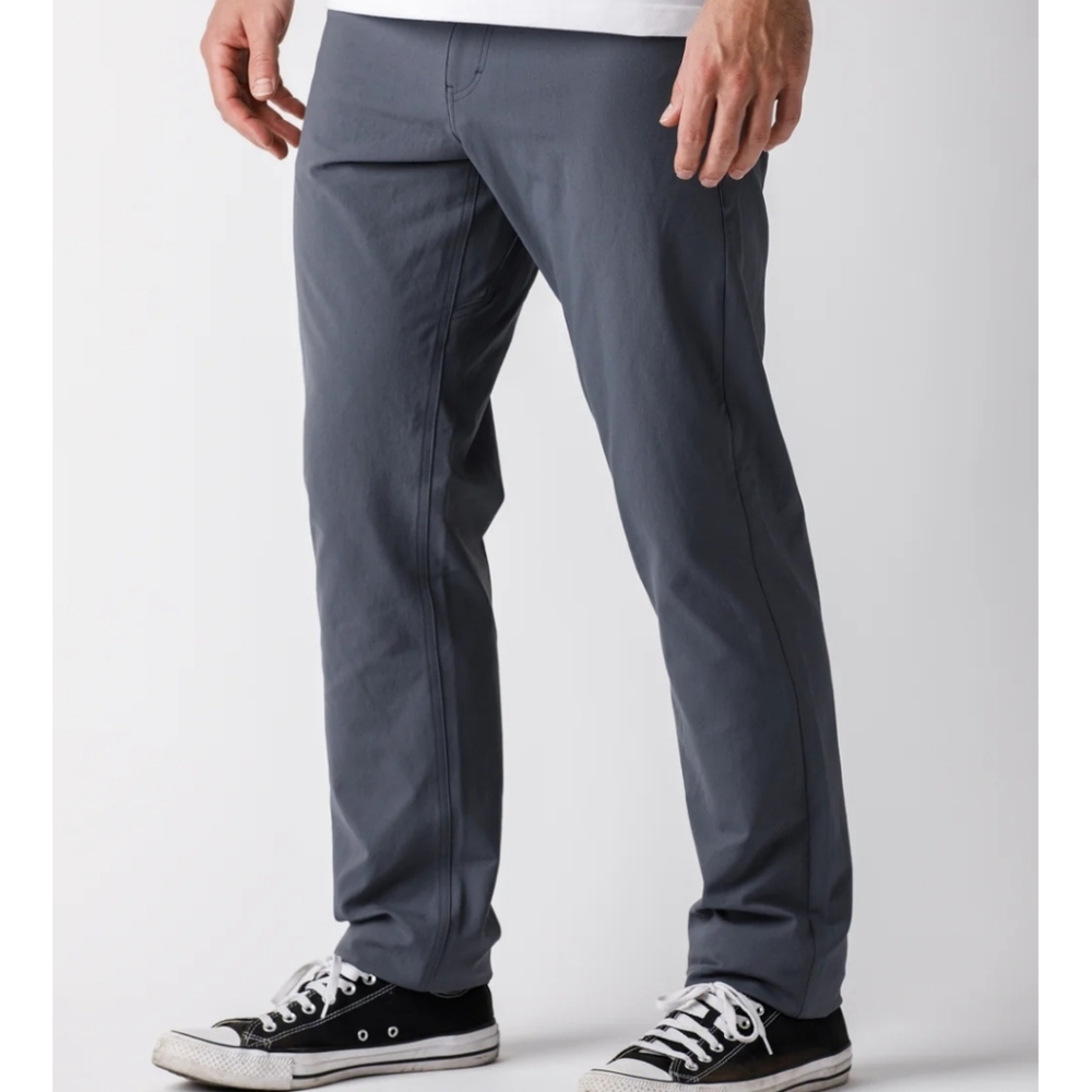 Western Rise AT Pant Chinos Classic Blue Gray‎ Men's 33X32-34 Workwear New